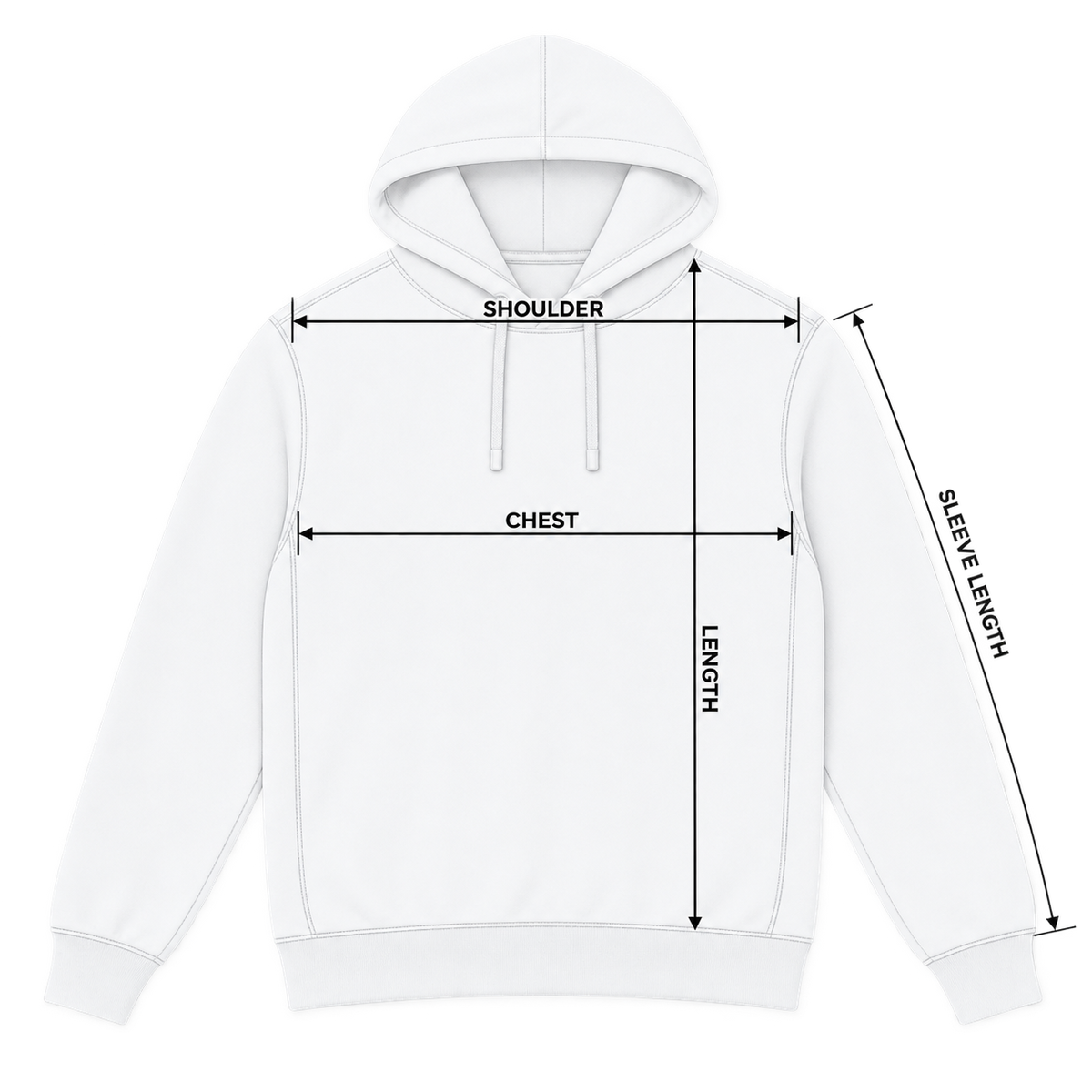 Plain Cotton Regular Fit Hoodie